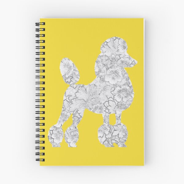 Item preview, Geranium grey poodle designed and sold by ThePoodleandCo.