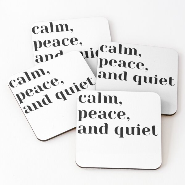 Item preview, Calm Peace and Quiet designed and sold by razvigod.
