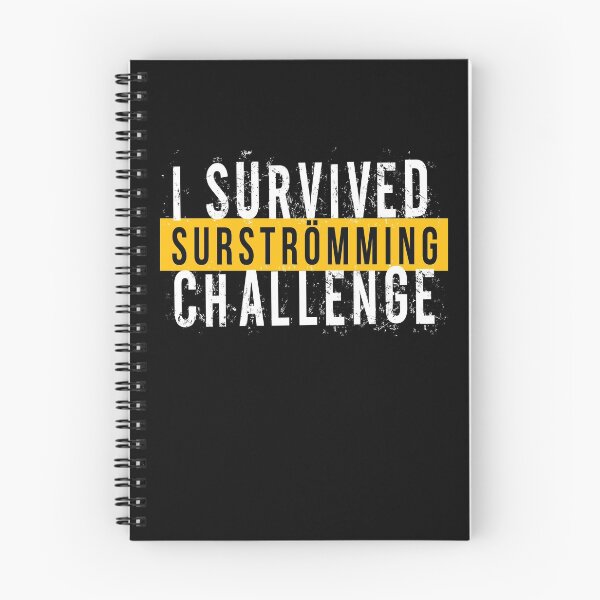 Item preview, I Survived Surströmming Challenge Viking fish designed and sold by MooonTees.