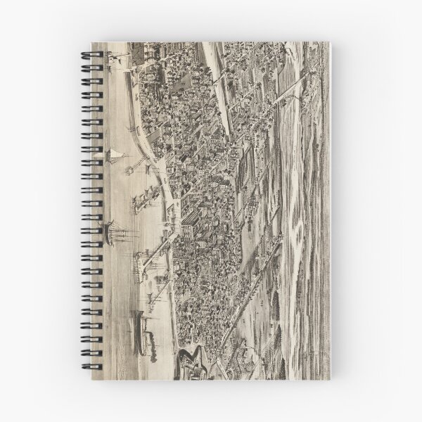 Item preview, Vintage Pictorial Map of St. Augustine FL (1885) designed and sold by BravuraMedia.