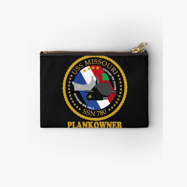 Item preview, SSN-780 USS Missouri Logo Plank Owner Crest for Dark Colors designed and sold by Nikki SpaceStuffPlus.