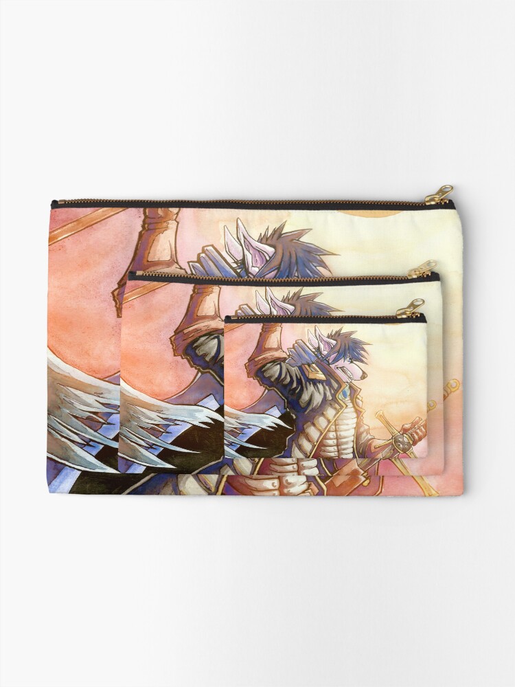 Thumbnail 2 of 4, Zipper Pouch, Conqueror designed and sold by Boneitis.