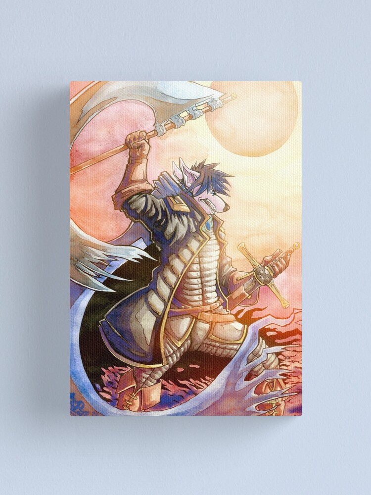 Thumbnail 1 of 3, Canvas Print, Conqueror designed and sold by Boneitis.