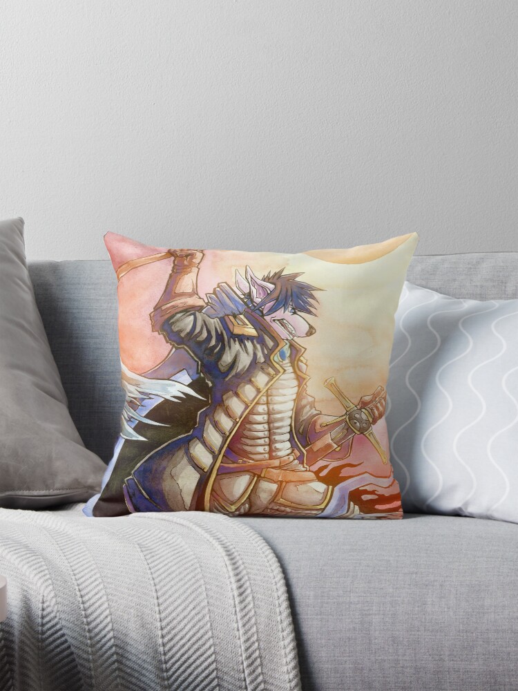 Thumbnail 1 of 4, Pillow, Conqueror designed and sold by Boneitis.