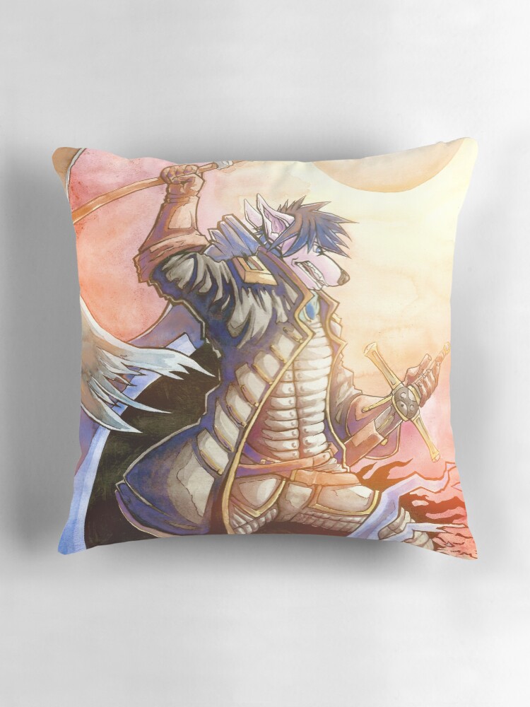 Thumbnail 3 of 4, Pillow, Conqueror designed and sold by Boneitis.