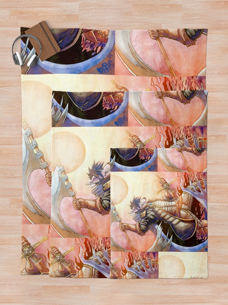 Thumbnail 5 of 6, Throw Blanket, Conqueror designed and sold by Boneitis.