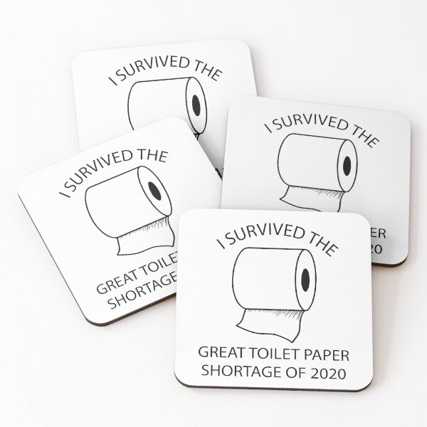 Item preview, I survived the great toilet roll shortage of 2020 designed and sold by MadPanda.