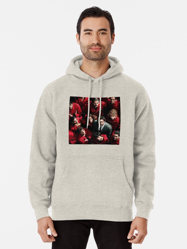 red money hoodie