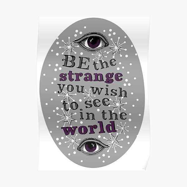 Be The Strange Poster