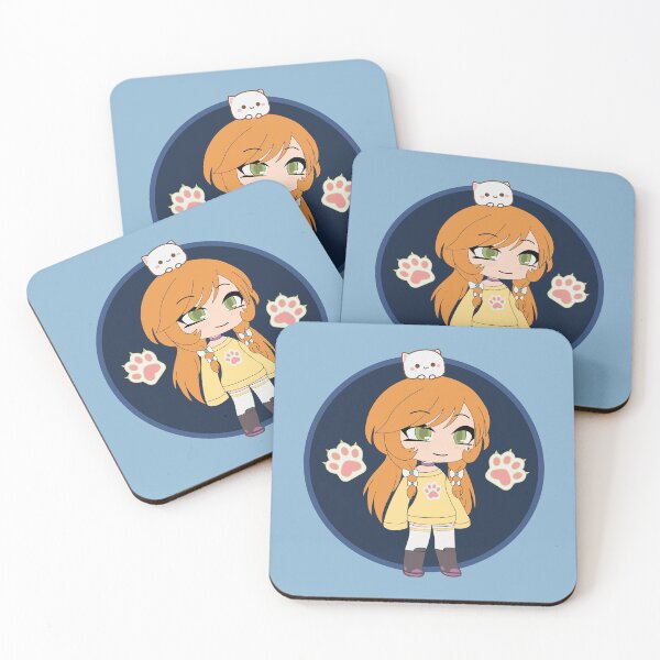Item preview, Gacha Life series - Katie chan and her cat designed and sold by uwu-kitty.