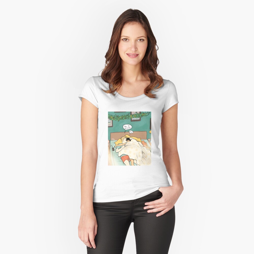 Item preview, Fitted Scoop T-Shirt designed and sold by aliceoseman.