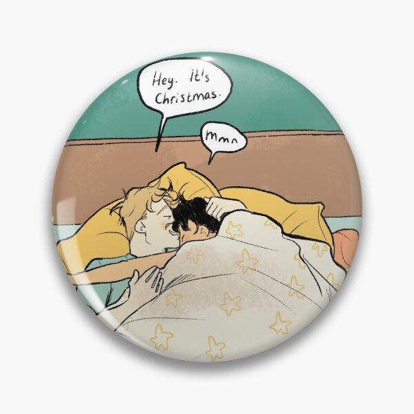 Item preview, Christmas Morning with Nick and Charlie designed and sold by aliceoseman.