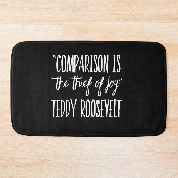 Item preview, Comparison is the Thief of Joy Inspirational quote | Self Love designed and sold by DesignsbyZazz.