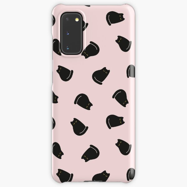 Shea the Unimpressed Black Cat Pattern Samsung Galaxy Snap Case