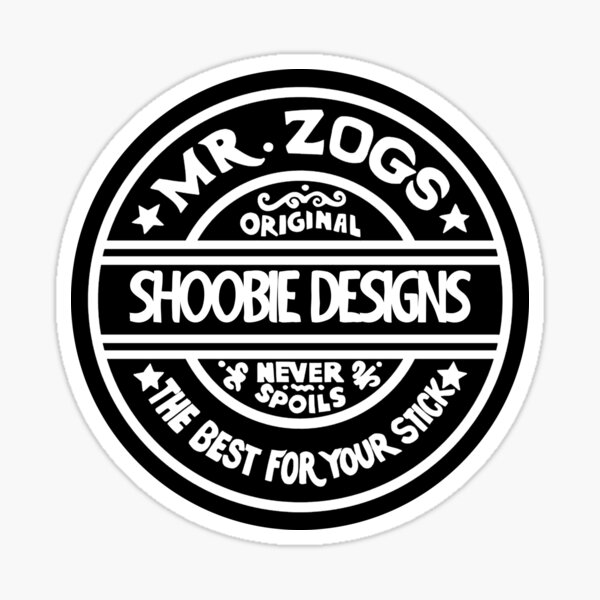 M. Zogs Shoobie Design Sticker
