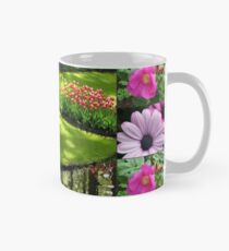 Eine Blumen und Gärten Collage Tasse (Standard)