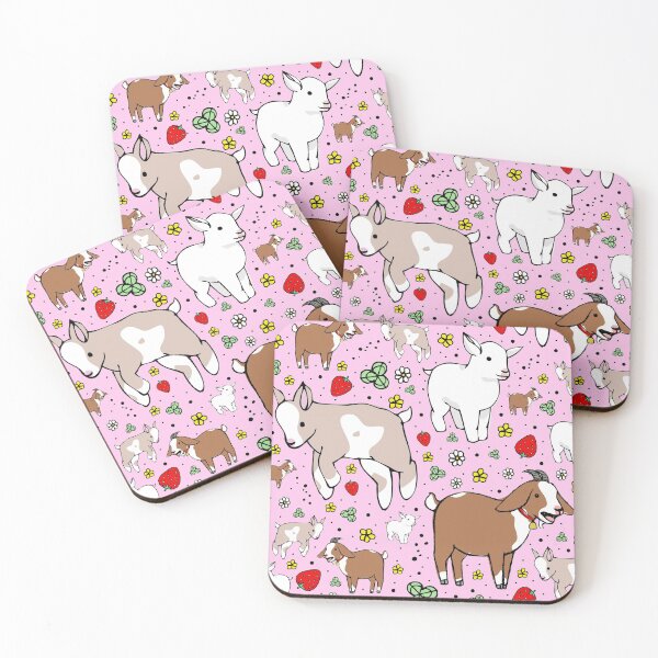 Item preview, Goats in Pink designed and sold by Nemki.