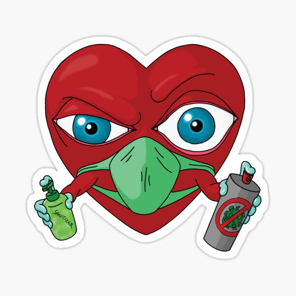 Cautious Lover Sticker