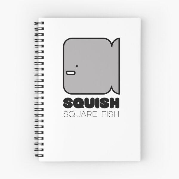 Item preview, Fun Fish Squish Square Fish designed and sold by Quooki.