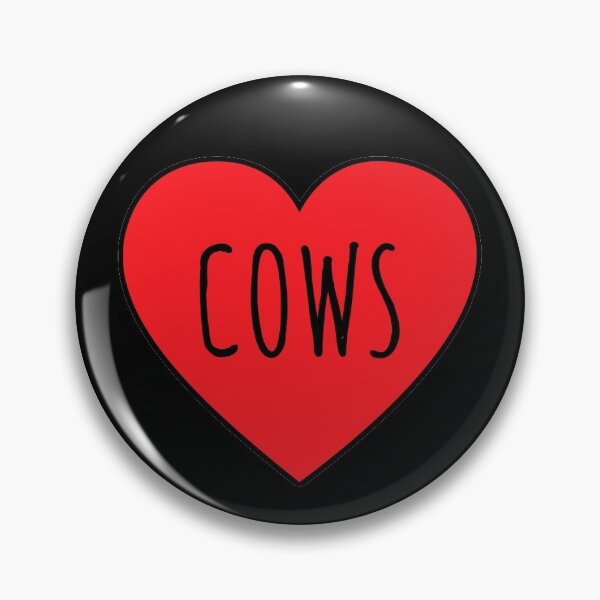 Item preview, I Love Cows Heart designed and sold by Vanover Designs.