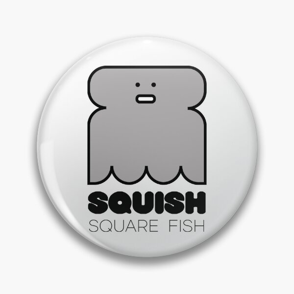 Item preview, Fun Fish Squish Square Fish designed and sold by Quooki.