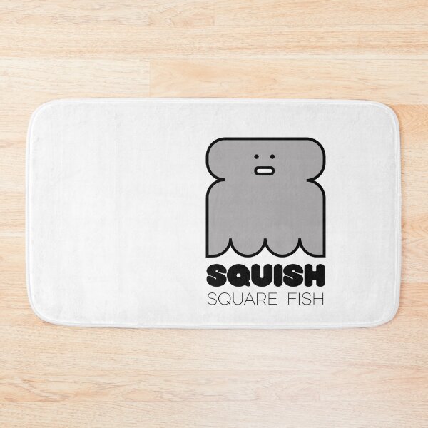 Item preview, Fun Fish Squish Square Fish designed and sold by Quooki.