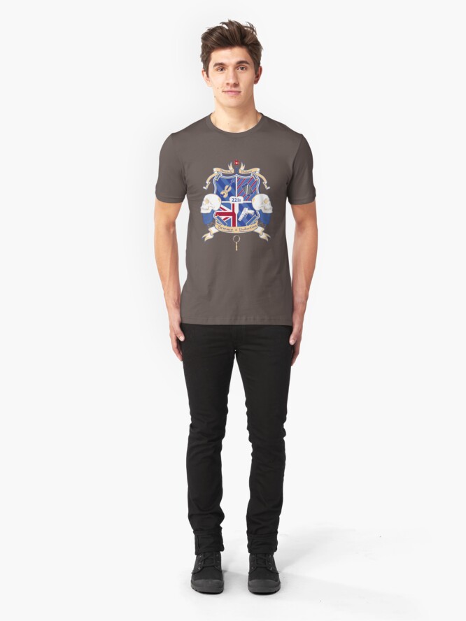 Alternate view of Sherlock's School of Deduction Slim Fit T-Shirt