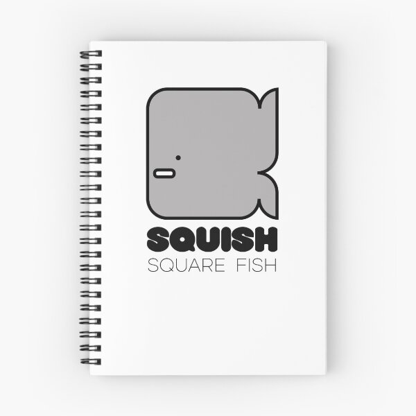 Item preview, Fun Fish Squish Square Fish designed and sold by Quooki.