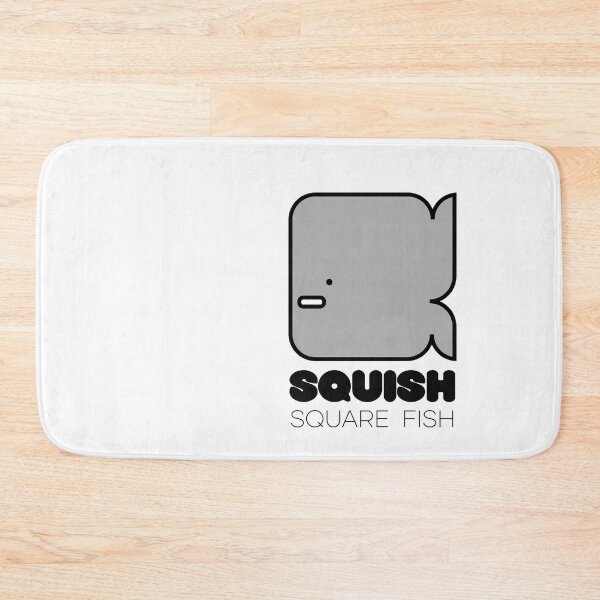 Item preview, Fun Fish Squish Square Fish designed and sold by Quooki.