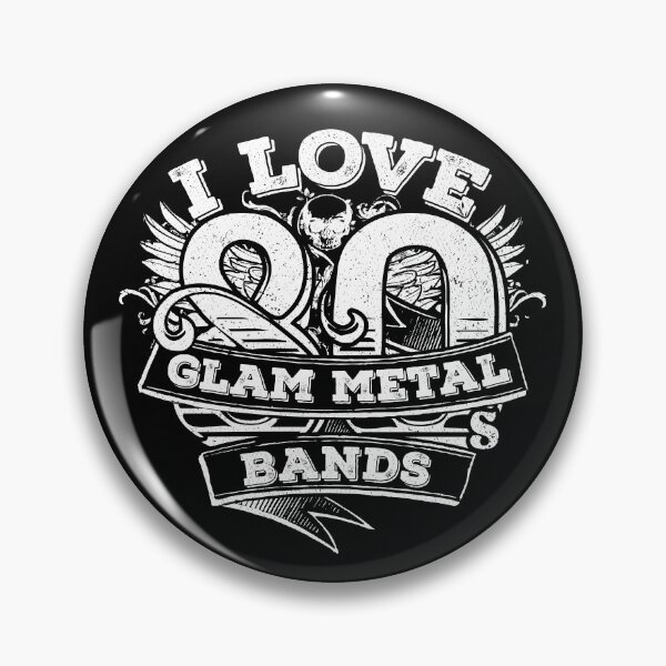 Item preview, Me encantan las bandas de glam metal de los 80 designed and sold by windrose.