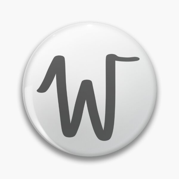 Artikelvorschau, W Blumenmonogramm entworfen und verkauft von katiedee.