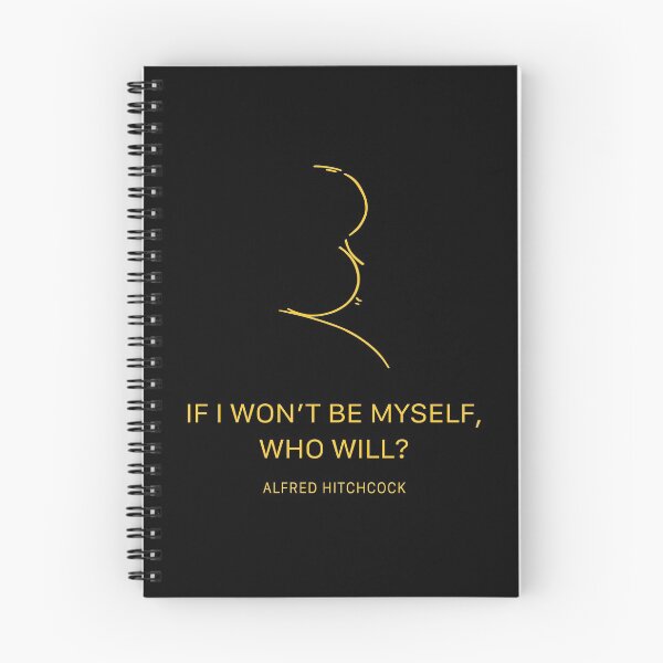 Item preview, Alfred Hitchcock Quote designed and sold by rainbowdreamer.