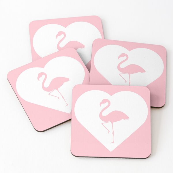 Item preview, Flamingo in a Heart designed and sold by designolo.