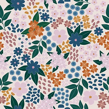 Artwork thumbnail, Spring garden by FunkyPattern