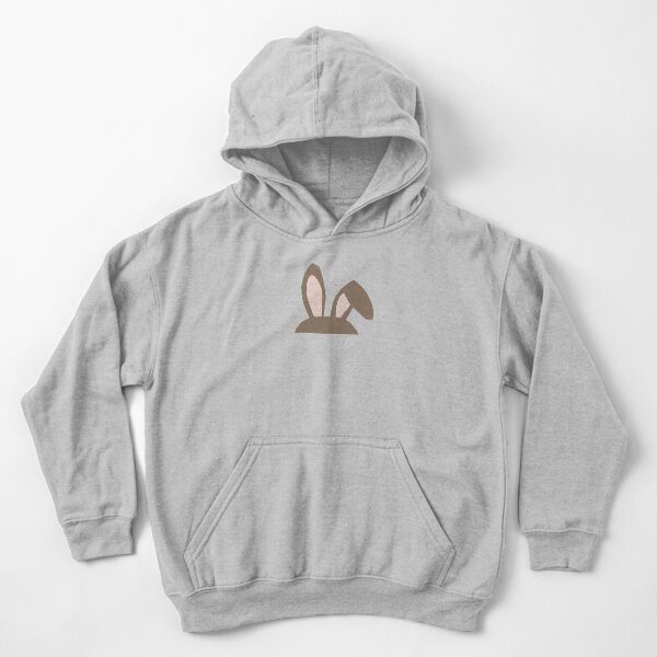 Rabbit ears. Easter bunny. Happy Easter. 2020 Kids Pullover Hoodie