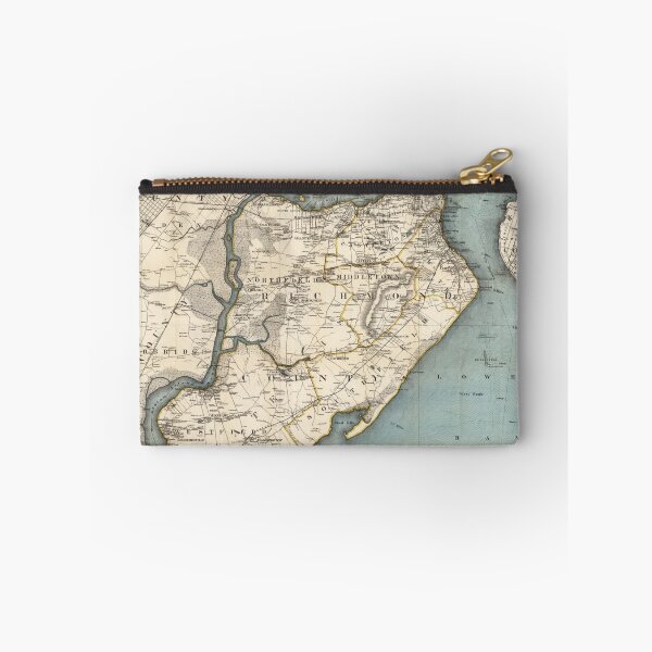 Item preview, Vintage Map of Staten Island NY (1896) designed and sold by BravuraMedia.