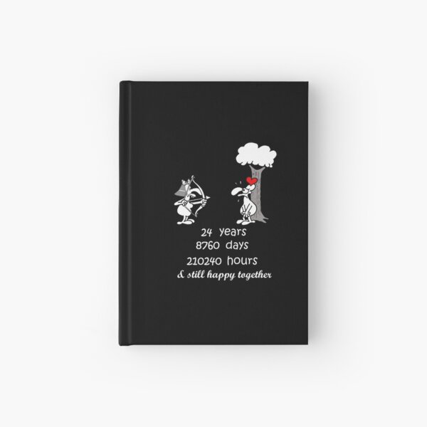 Item preview, 24th Wedding Anniversary Funny Gift For Husband Wife 24 Years Together 24th Year Of Marriage Humorous Couple Matching designed and sold by FunnySunny T-Shirts.