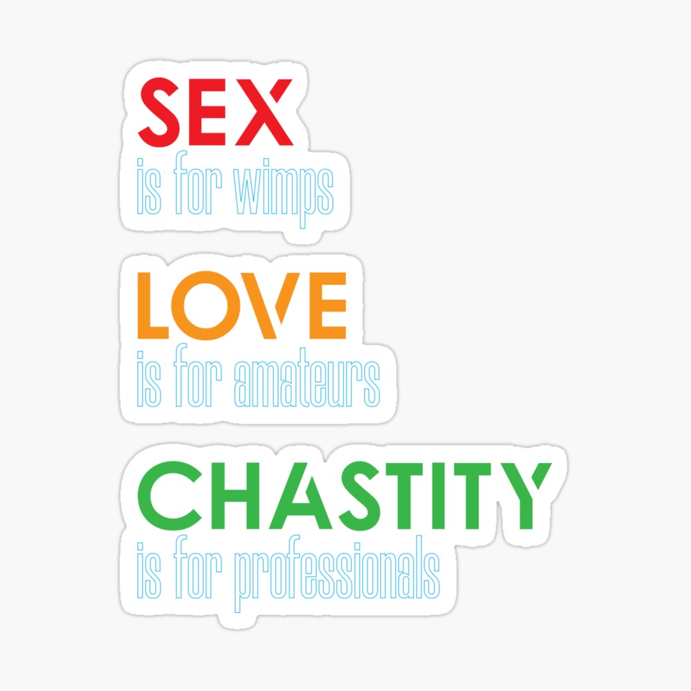 SEX LOVE CHASTITY/ image