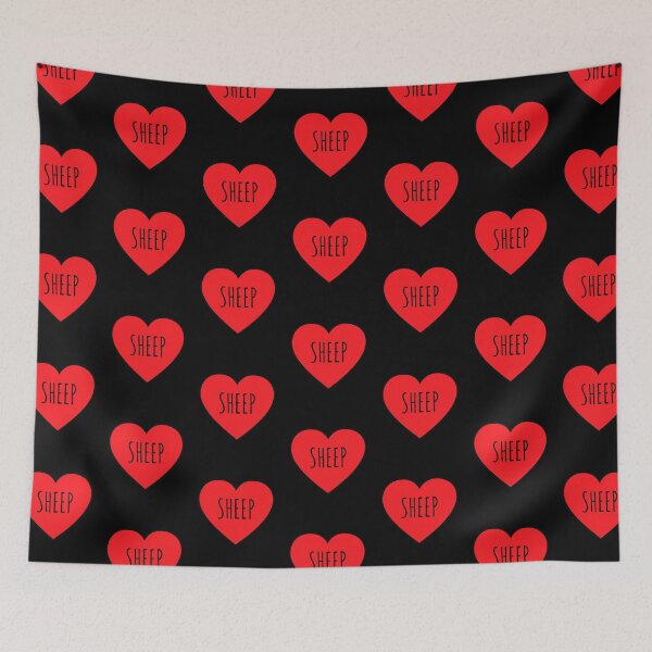 Item preview, I Love Sheep Heart designed and sold by Vanover Designs.