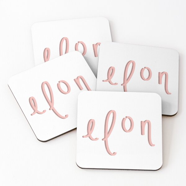 Item preview, Pink Elon logo designed and sold by Maria Shepp.
