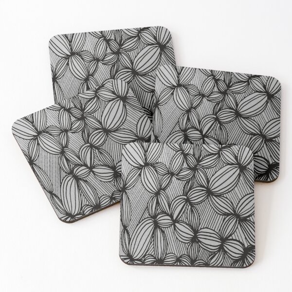 Item preview, Curved lines in black and white designed and sold by from Carbonizzo.