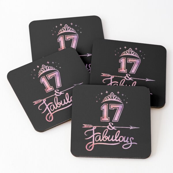 Item preview, Girls 17 Years Old And Fabulous Girl 17th Birthday print designed and sold by Grabitees.