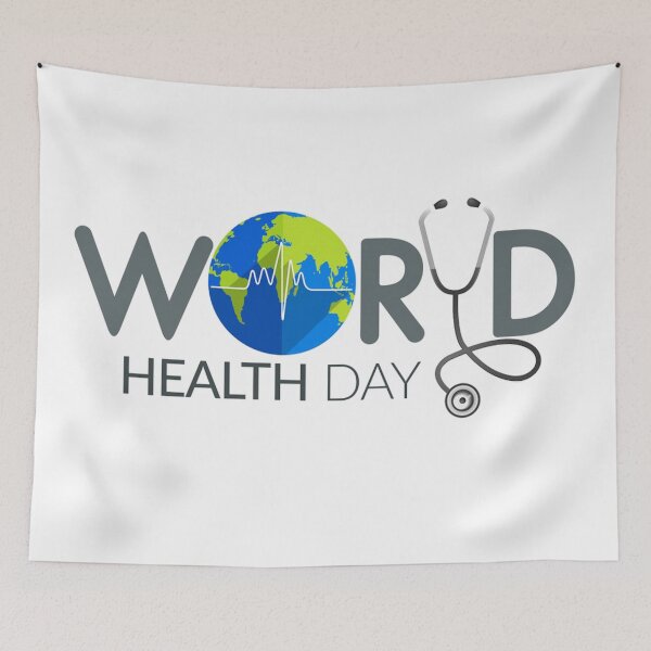Item preview, World Health Day - Let's Fight Coronavirus designed and sold by Fataly.