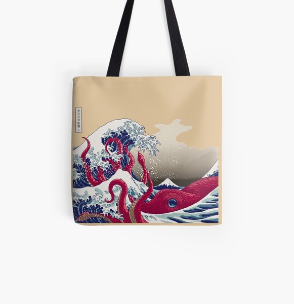 Hoktopusai Tote bag doublé
