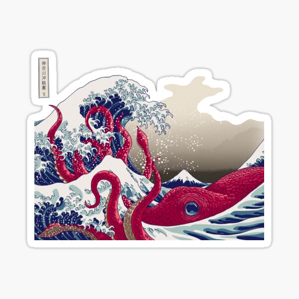 Hoktopusai Sticker