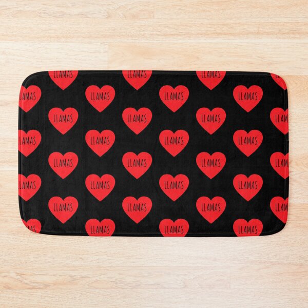 Item preview, I Love Llamas Heart designed and sold by Vanover Designs.