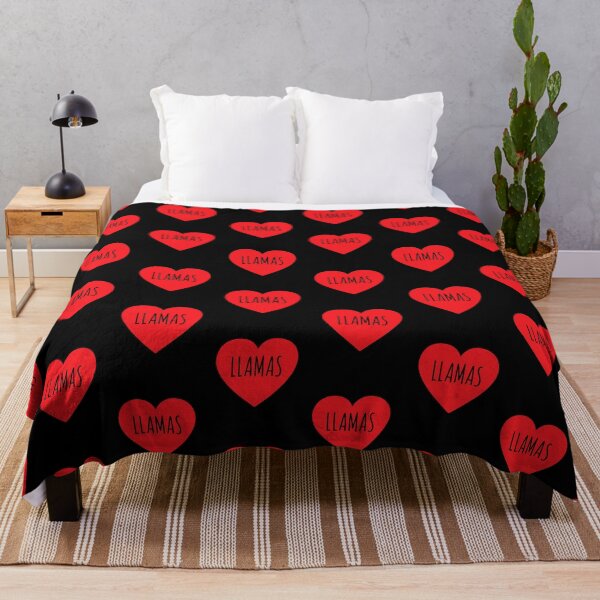 Item preview, I Love Llamas Heart designed and sold by Vanover Designs.