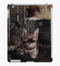 Steampunk Sid Kitten Overlord iPad Case/Skin