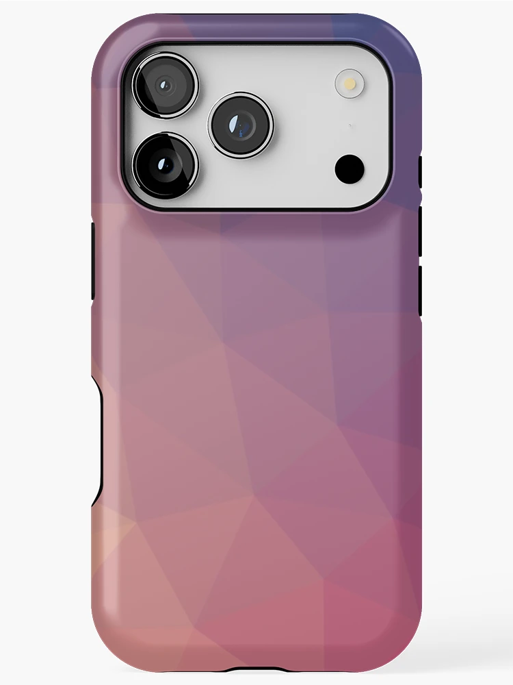 Thumbnail 1 of 4, iPhone Case, Geometric Gradient Pattern Mesh designed and sold by PrayingManTees.