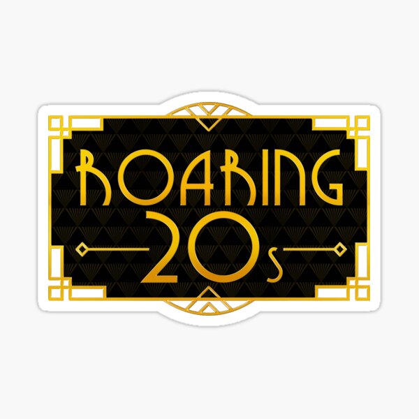 Roaring 20s Sticker